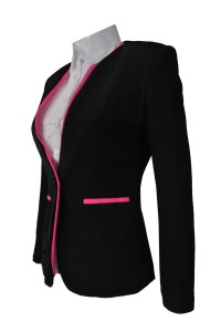 BWS080  網上下單修身西裝  供應女款西裝外套  度身訂造女西裝  女西裝hk中心